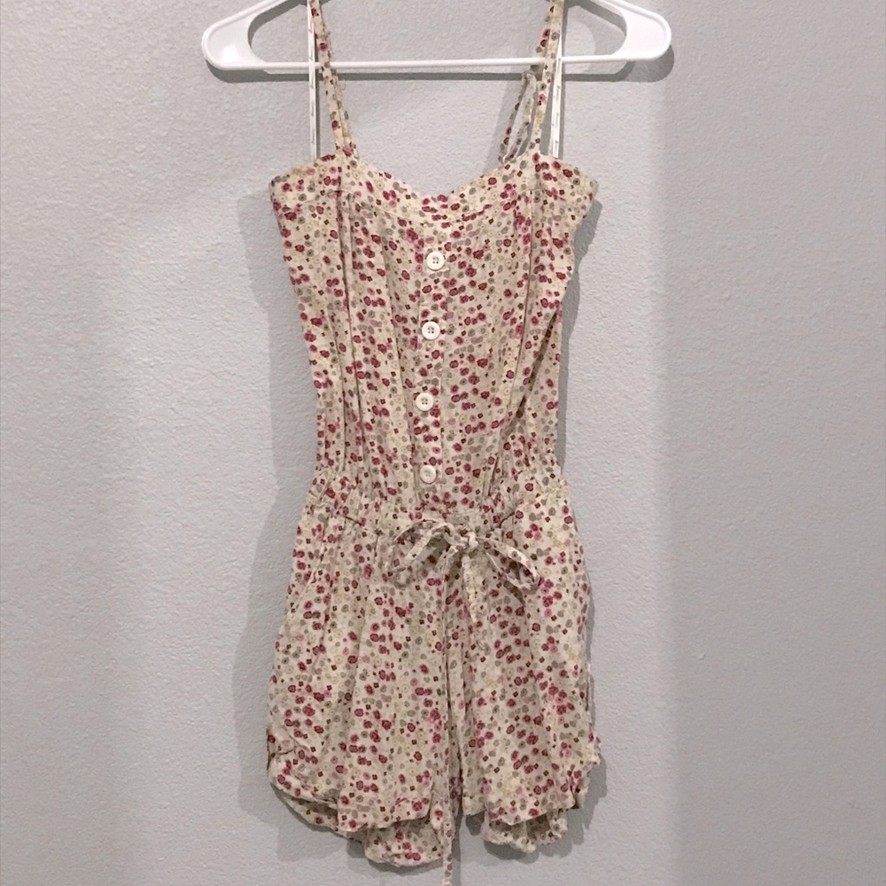 Floral Booty Short Romper